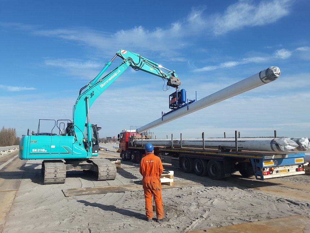 Warmteleiding onder Amsterdam-Rijnkanaal