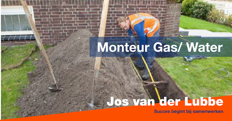 Monteur Gas Hoofd- en Dienstleidingen